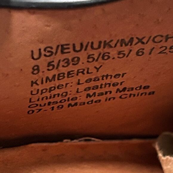 Kenneth Cole Kimberly Black Leather Slip-On Platform Sneakers - 8.5 - NWOB - Picture 6 of 9